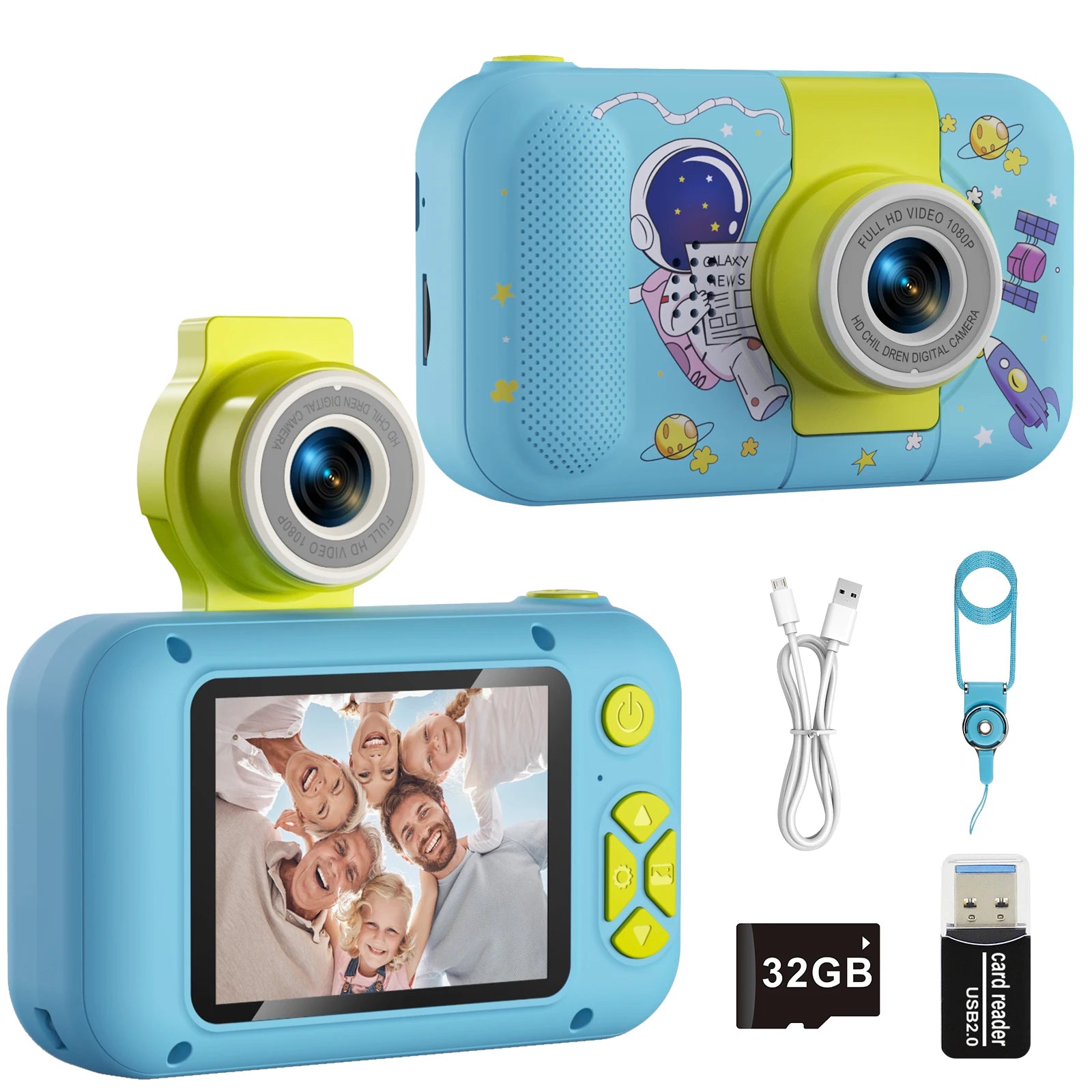 ARNSSIEN Kids Digital Camera – Ages 3–12