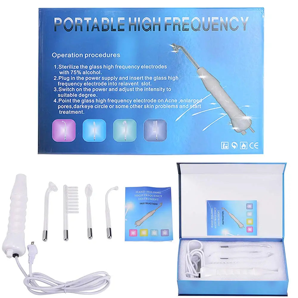 Portable High Frequency Facial Wand