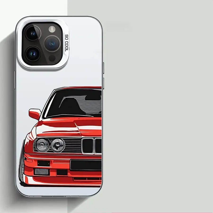 JDM Sports Car Matte Case for iPhone