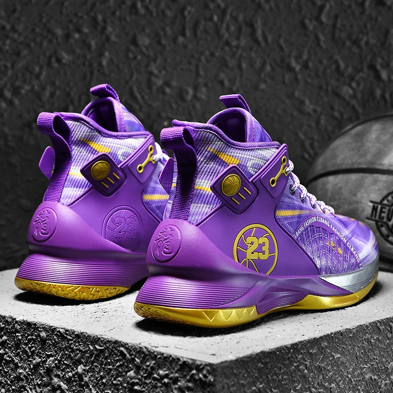 Men's Fashion Basketball Running Sneakers