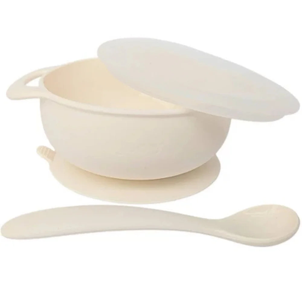 Silicone Baby Bowl Set with Spoon