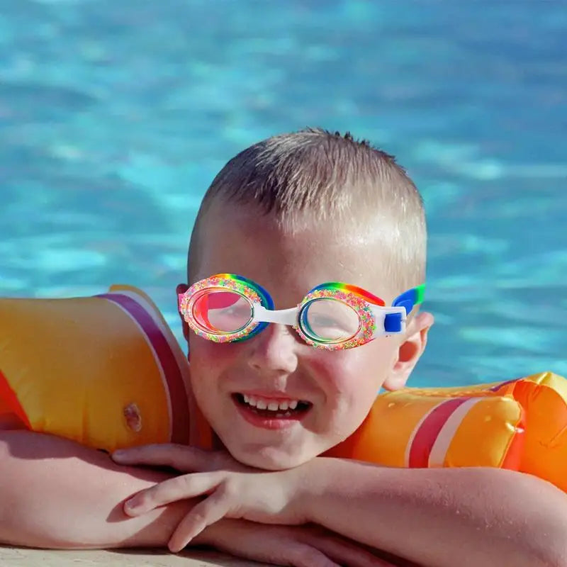 Children Pool Goggles Anti-Fog UV Fit