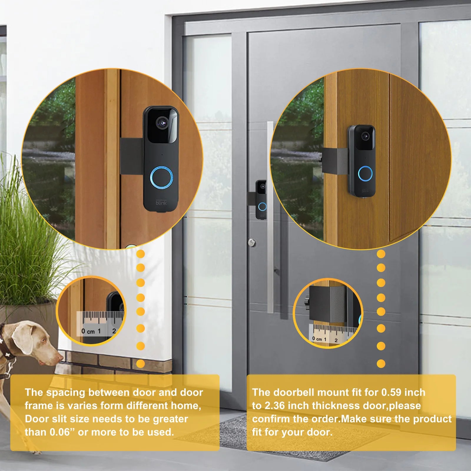 Anti-Theft Mount for Blink Doorbell Cam