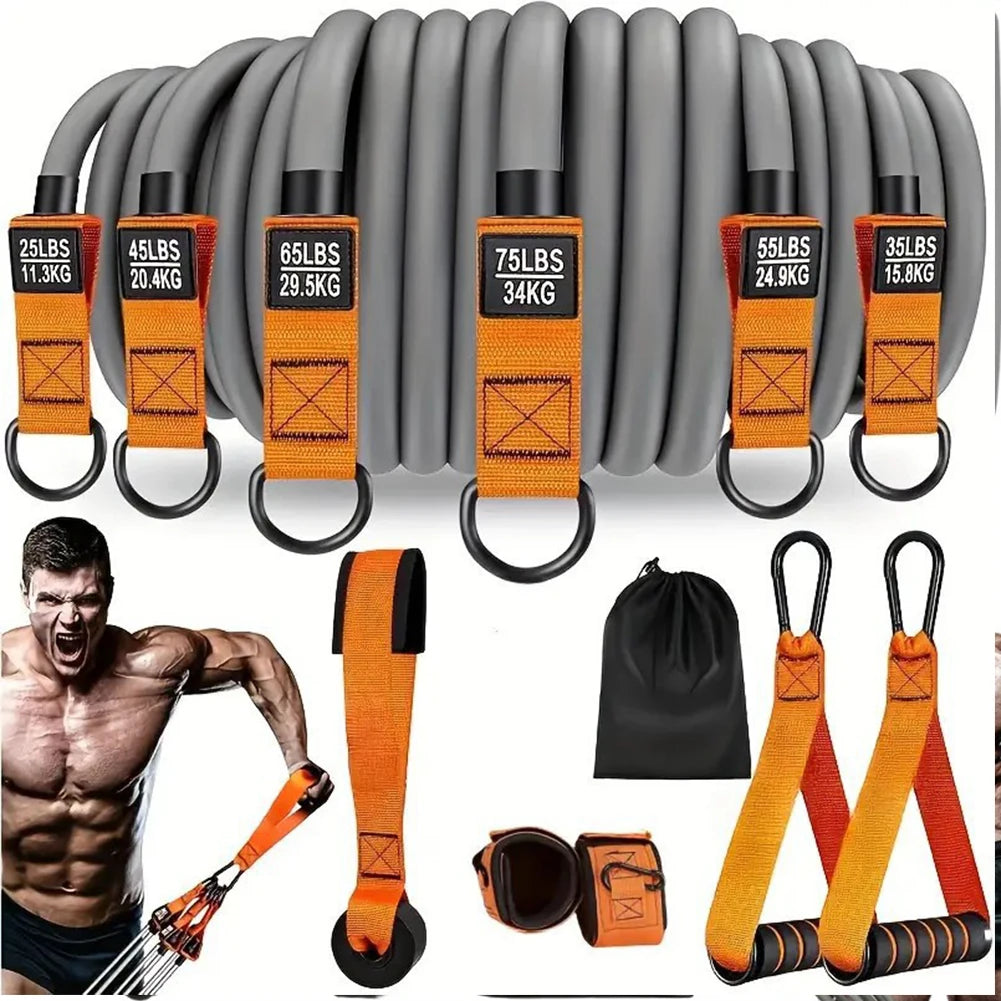Heavy Duty Resistance Bands Set