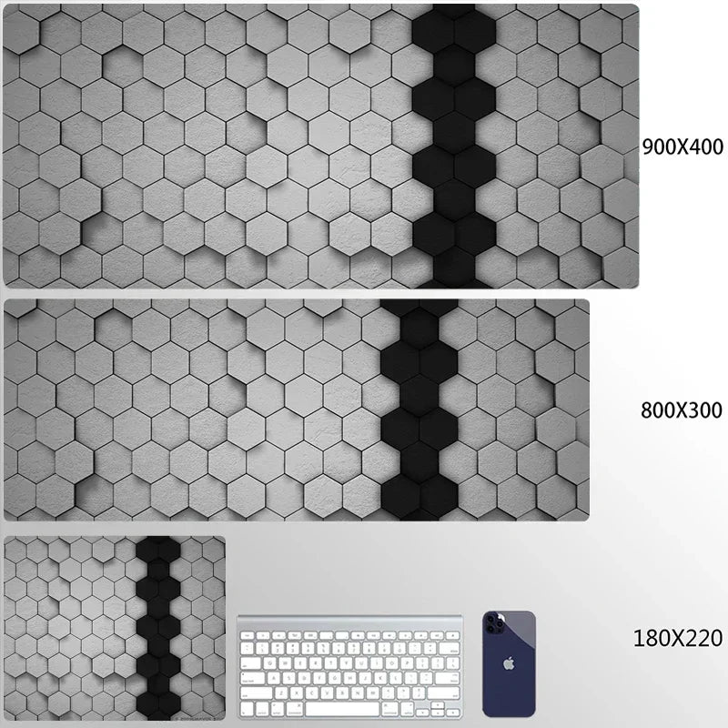 FTVAE Geometric Large Gaming Mousepad