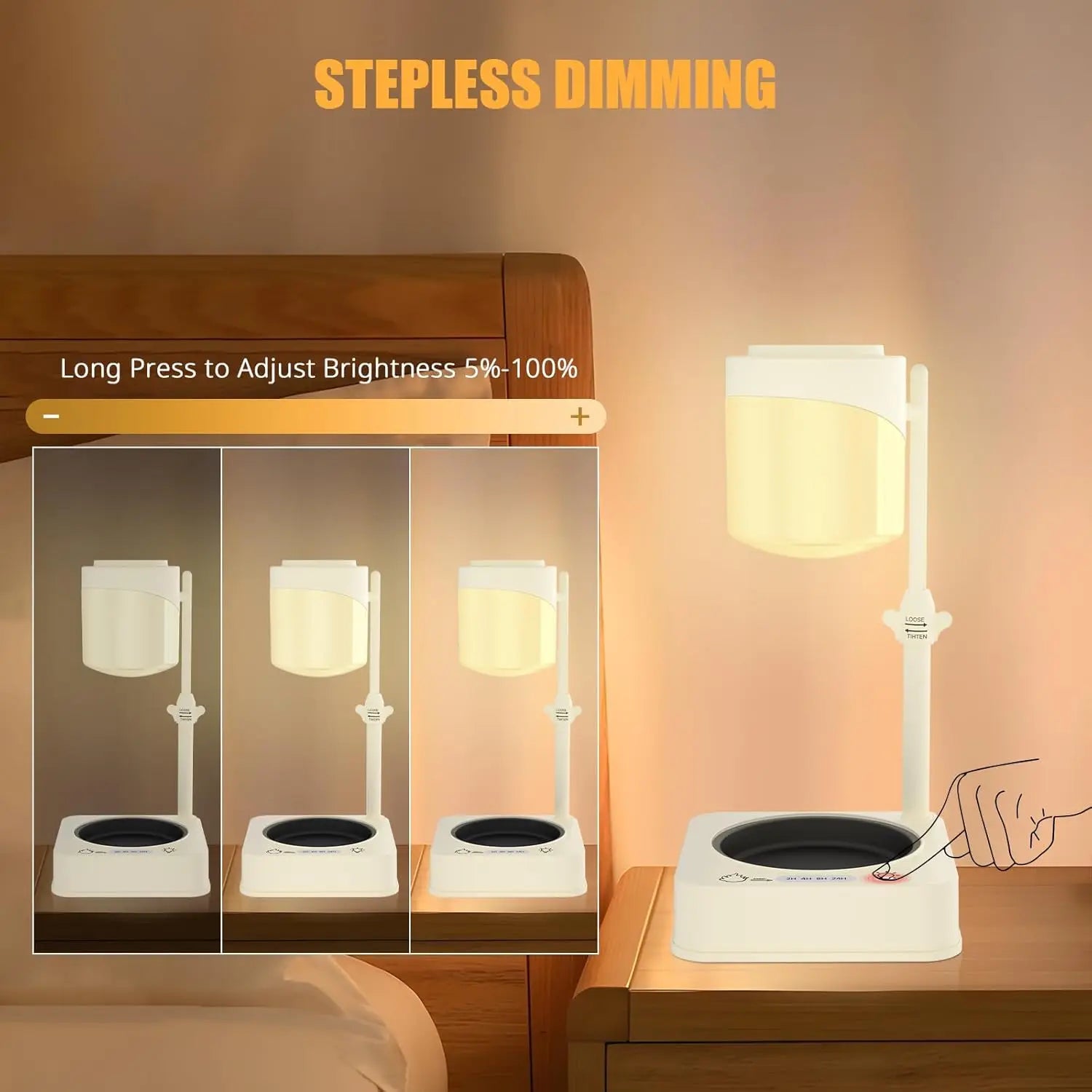iToncs 3-in-1 Touch Lamp & Warmer