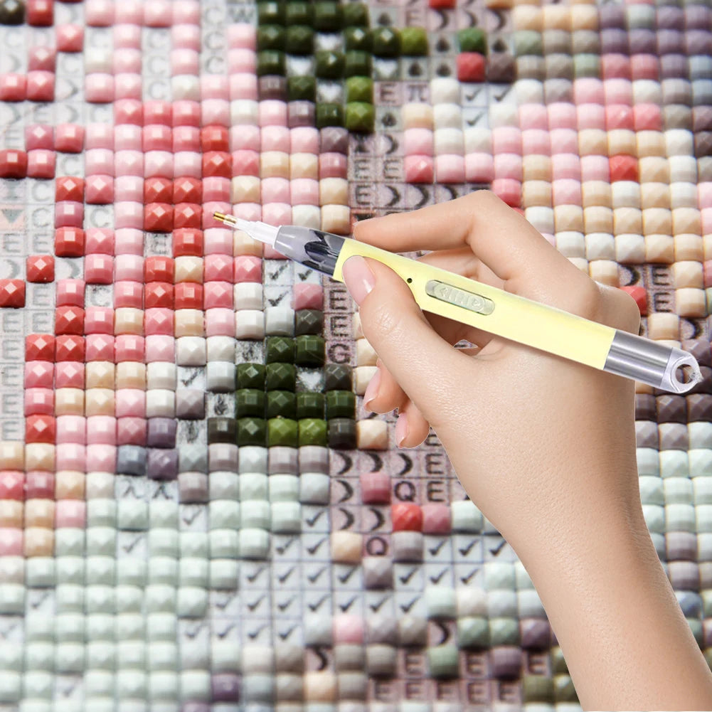 Diamond Art Pen Kit – 7 Tips Glitter Tool