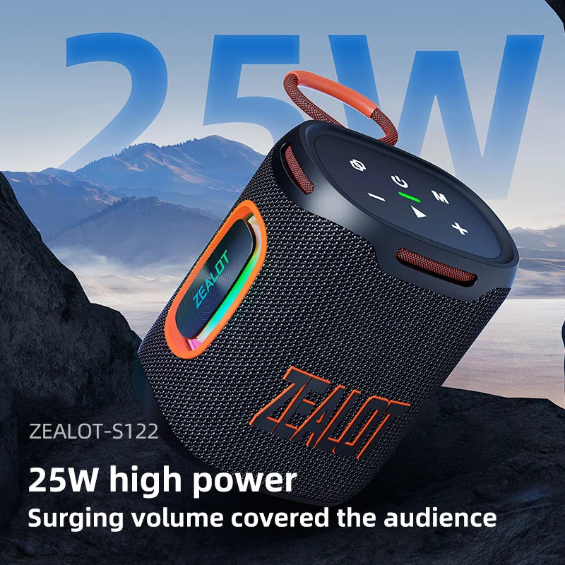 Zealot S122 25W Waterproof Bluetooth Speaker