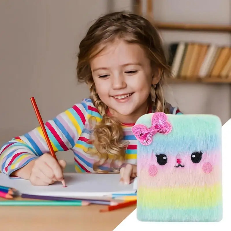 Cartoon Cat Kids Journal Notebook