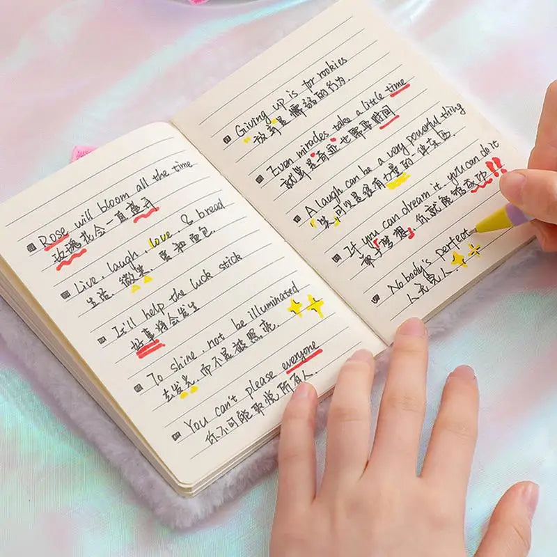 Cartoon Cat Kids Journal Notebook