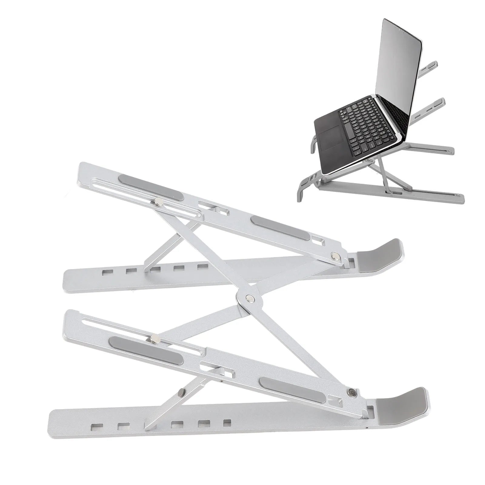 Foldable Aluminum Laptop Stand Riser