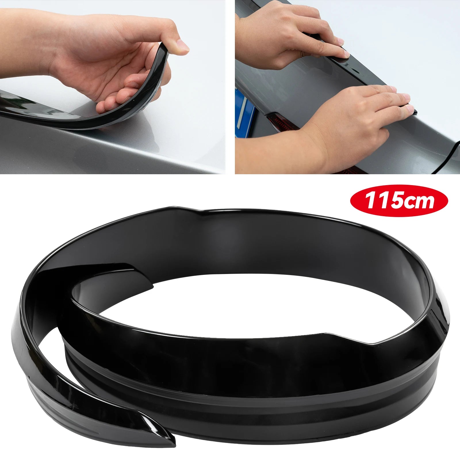 115cm Glossy Black Car Rear Spoiler