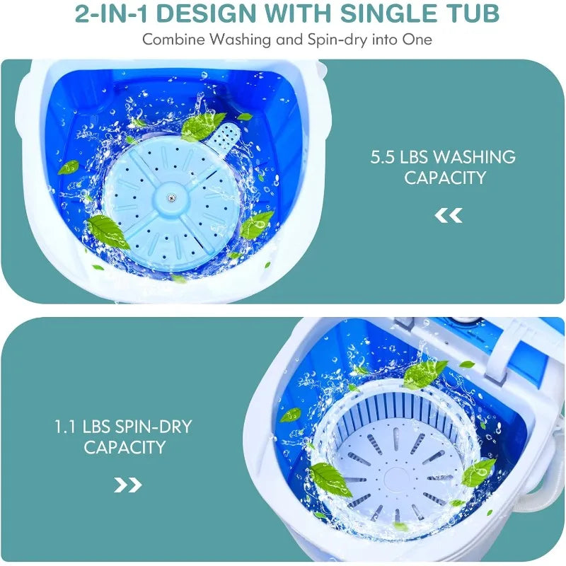 Giantex Mini Washer & Spinner Combo