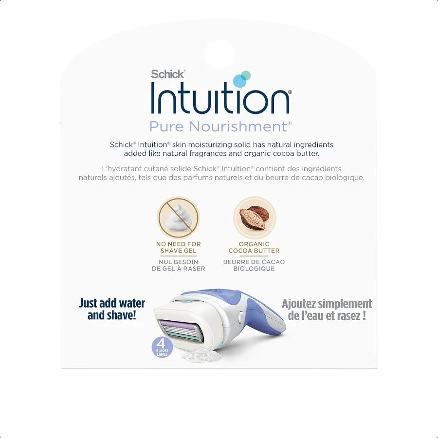 Schick Intuition Razor Refills – 3 Pack