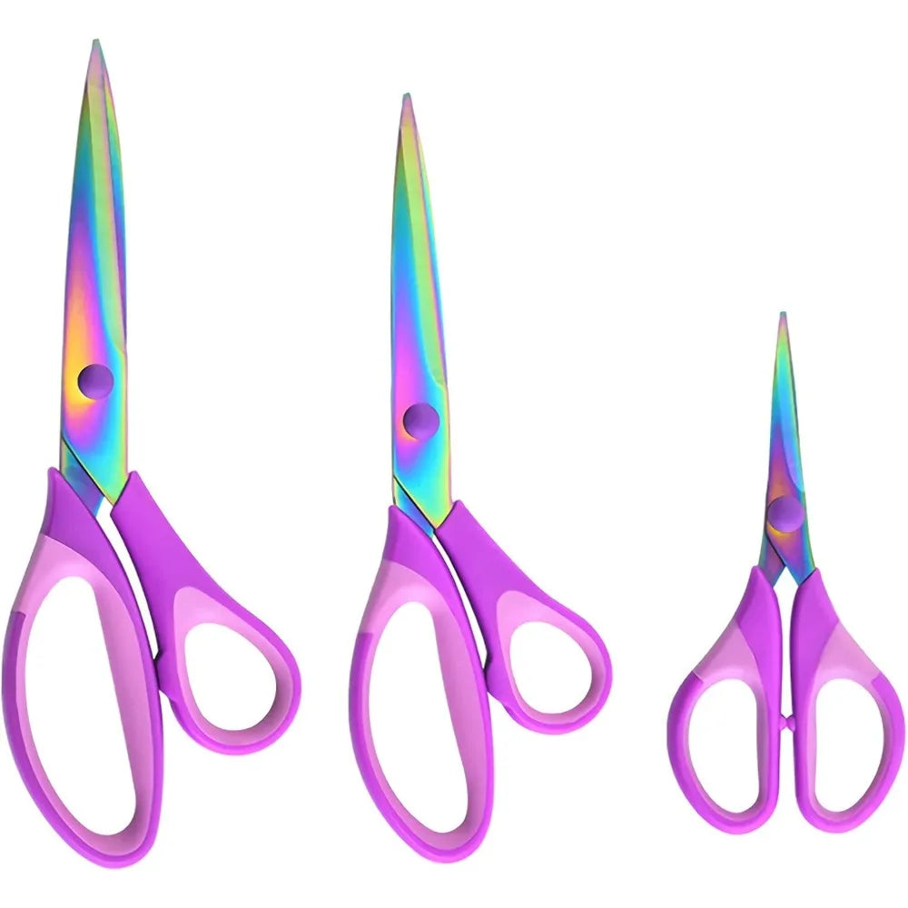 3 Pack Craft Scissors Set – Titanium Blades