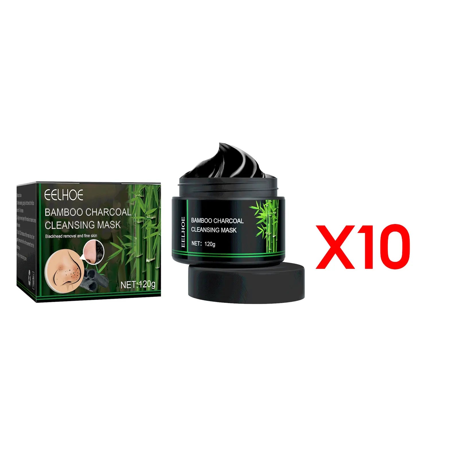 Eelhoe Charcoal Face Mask & Nose Strips