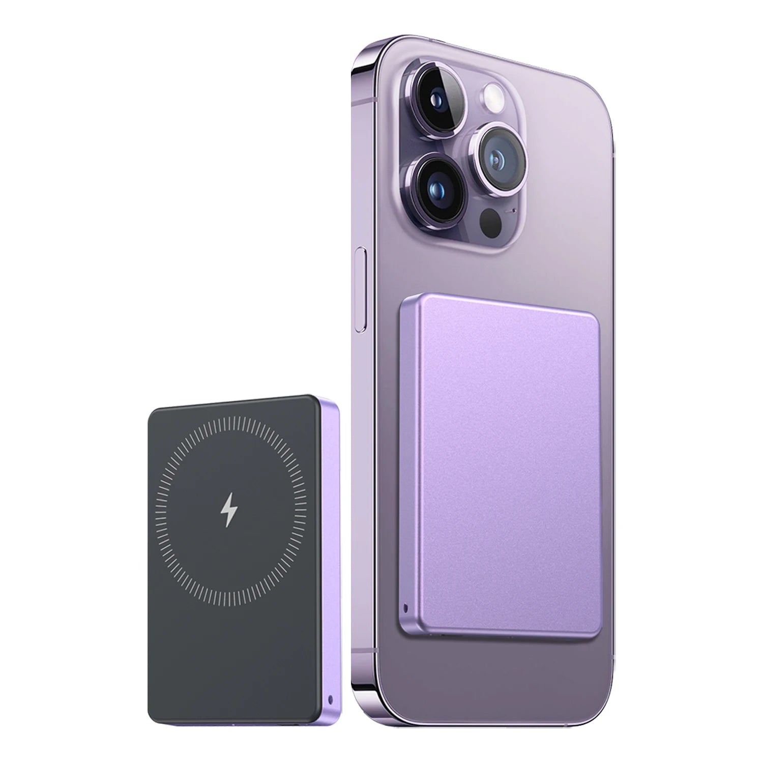 Magnetic 5000mAh Wireless Power Bank USB-C