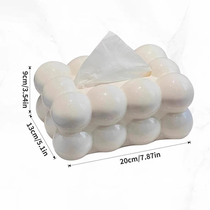 High Aesthetic Cream Tissue Box