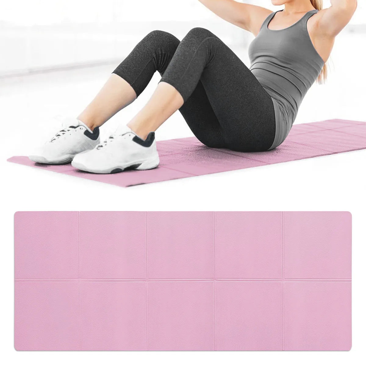 4MM Anti-Slip EVA Yoga Mat for Fitness