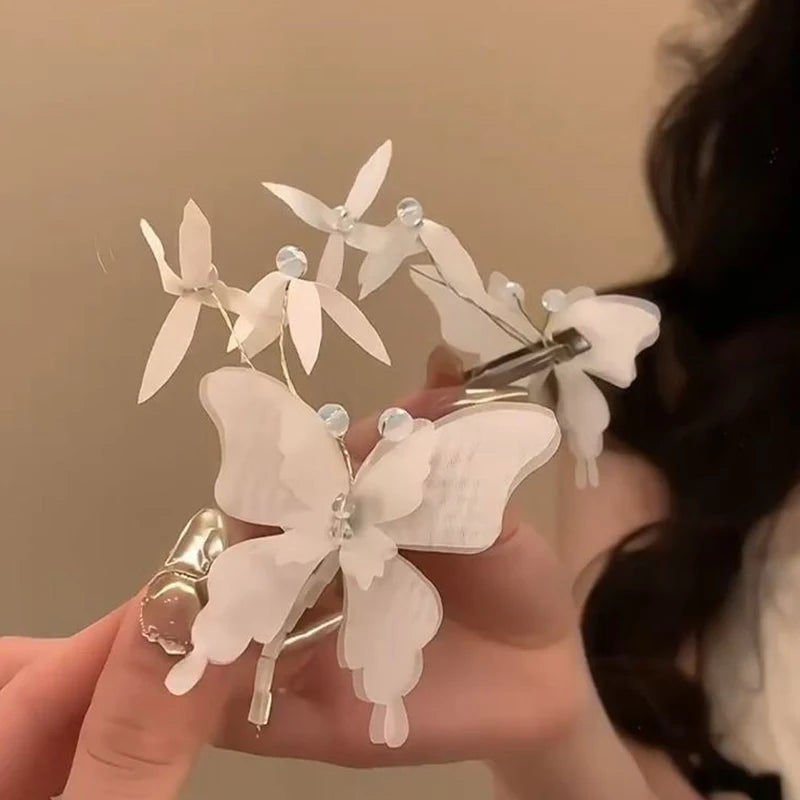 Spring Summer Fairy Butterfly Hairpin