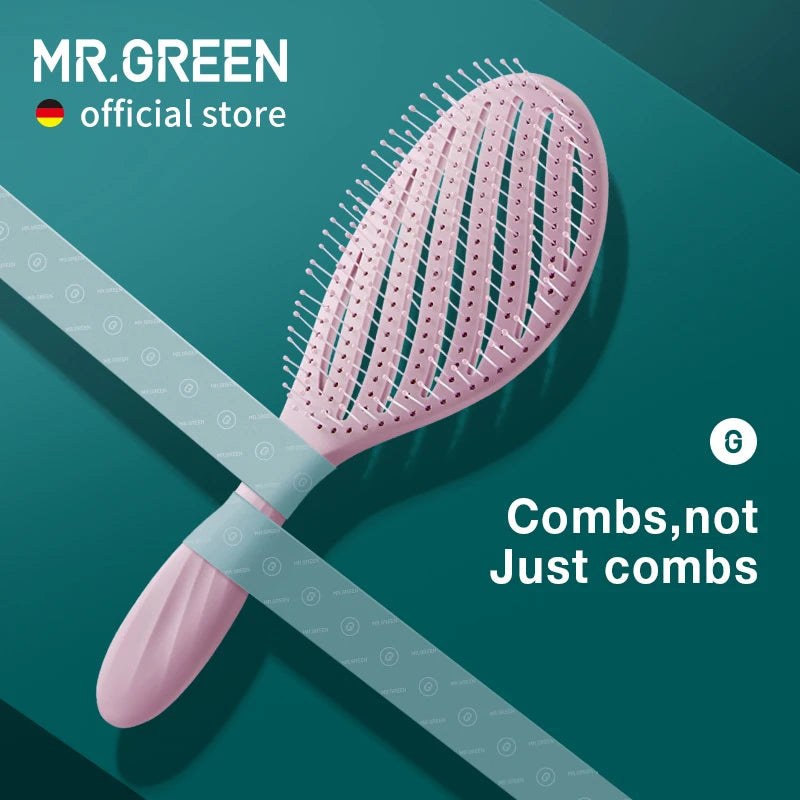 MR.GREEN Hollow Hair Brush for Styling