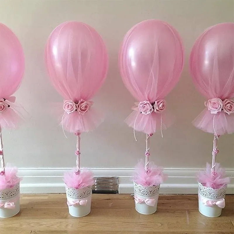 7-Tube Balloon Stand Holder Column