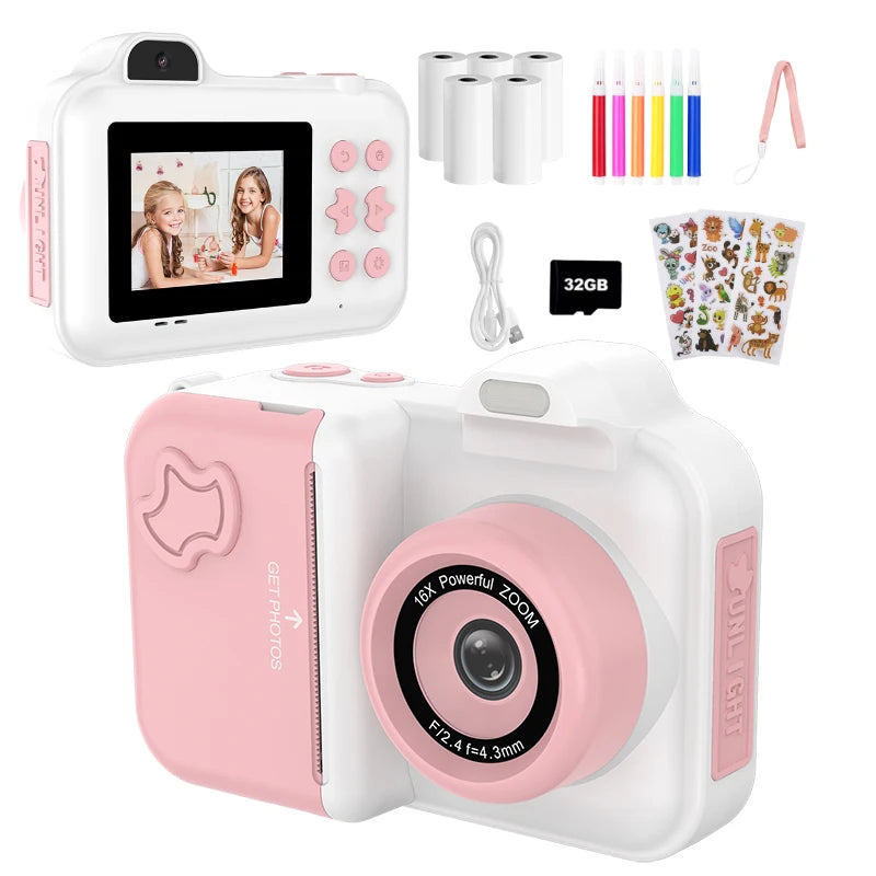 Kids Instant Print Camera – Photo & Video