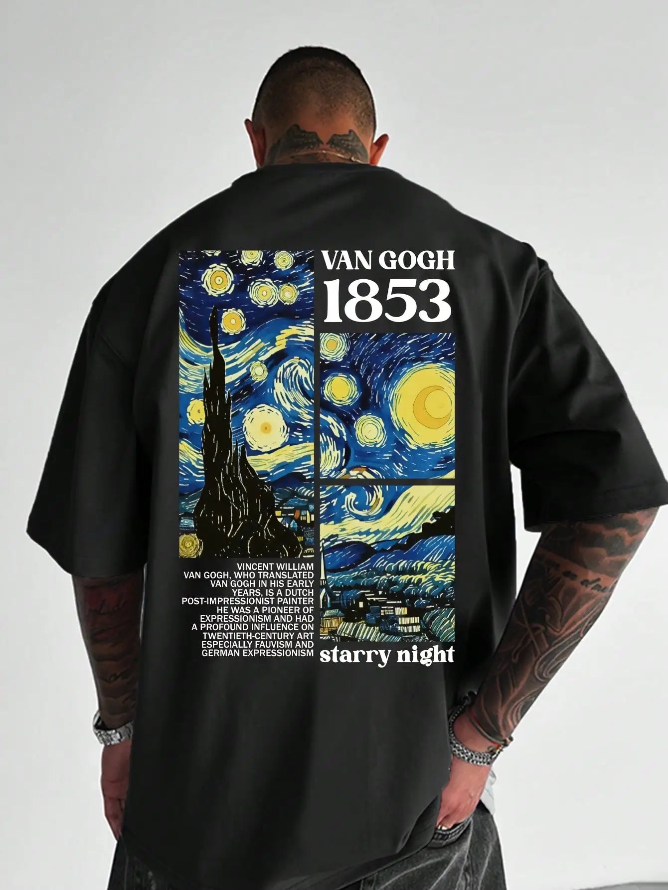 Men's Van Gogh Starry Night T-Shirt