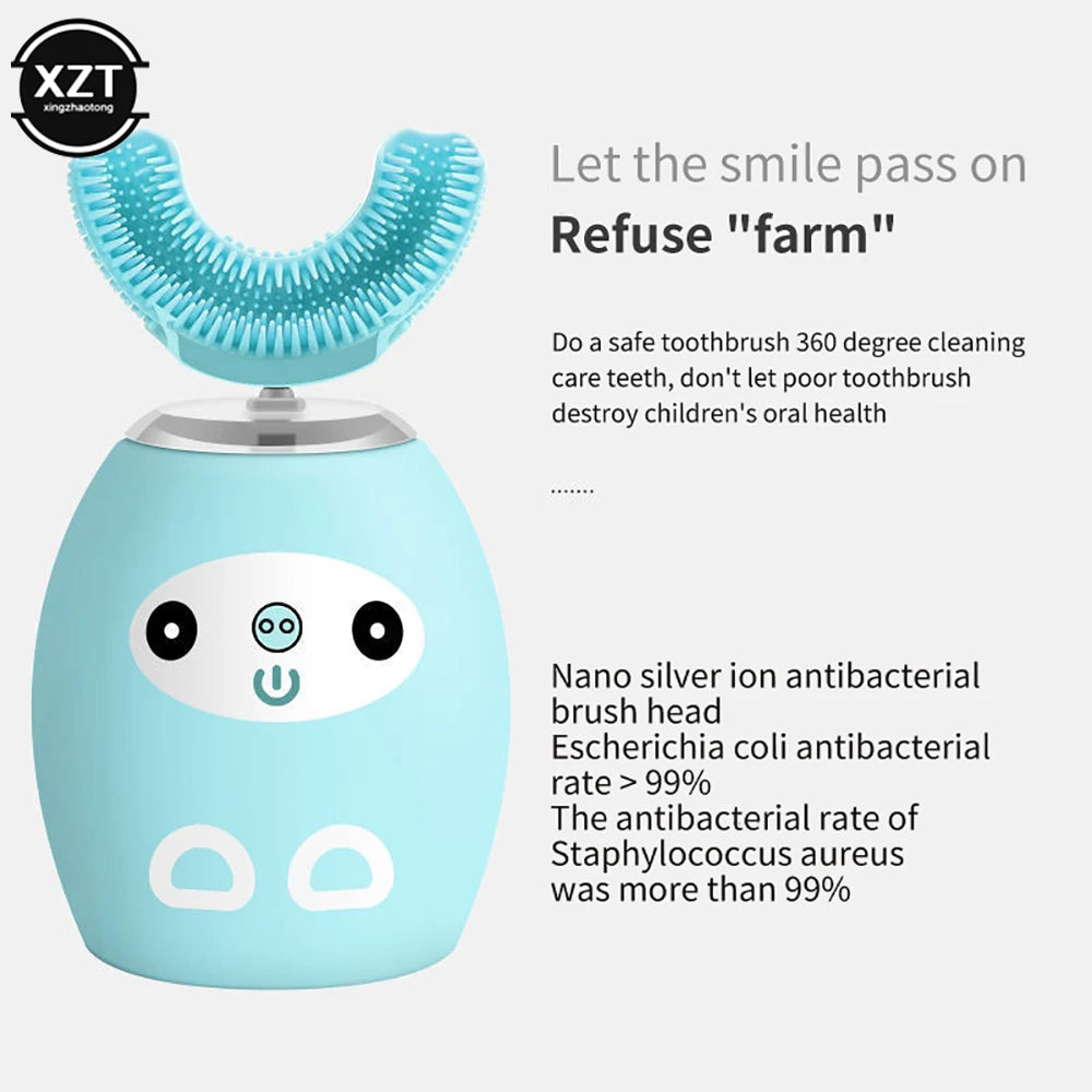 U-Shaped Kids Electric Music Toothbrush