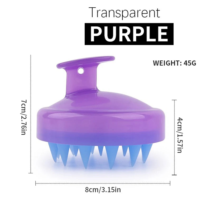 Silicone Scalp & Body Massage Brush