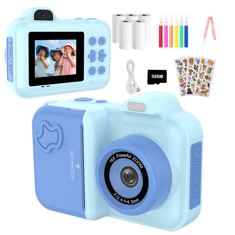 Kids Instant Print Camera – Photo & Video