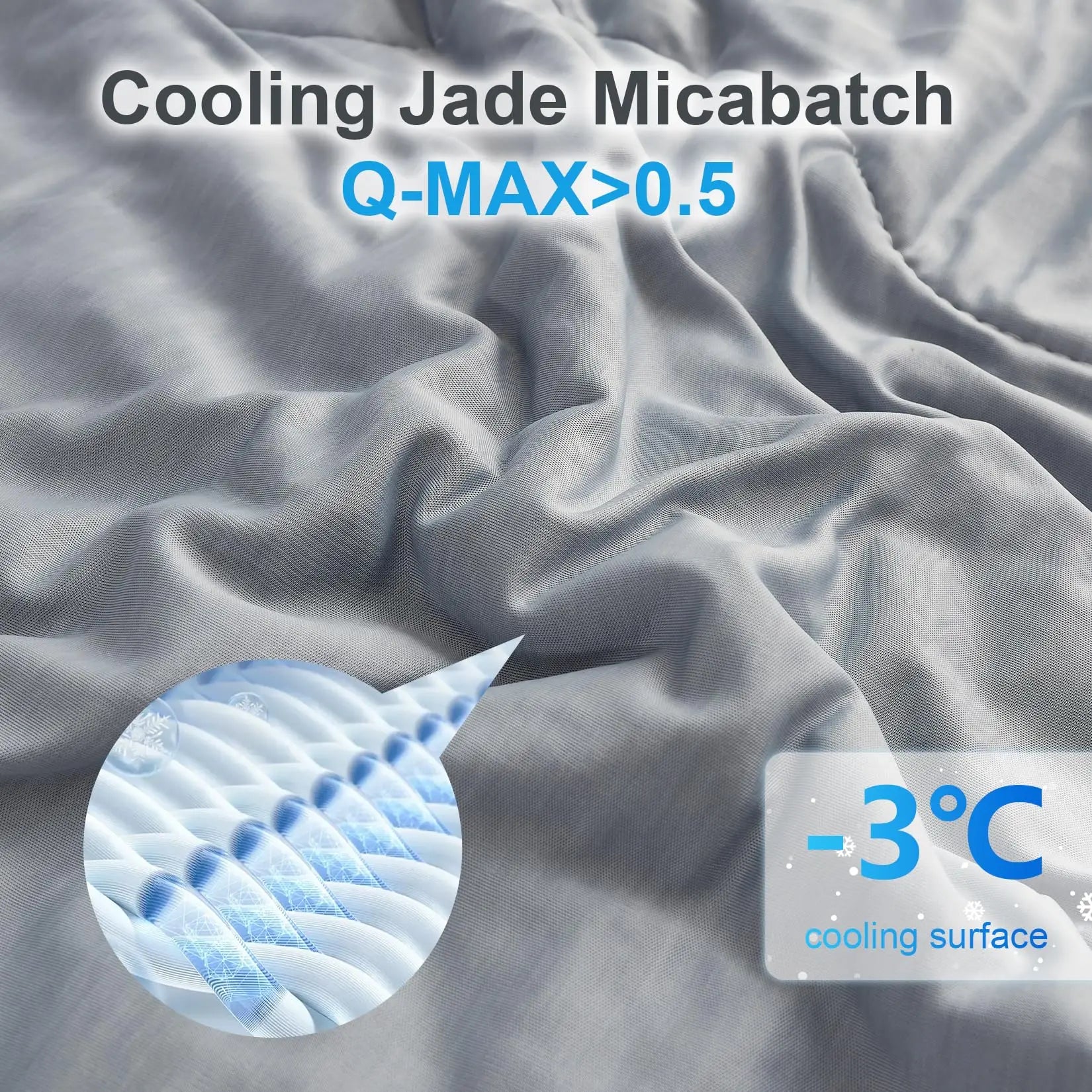 Double-Sided Washable Cooling Comforter
