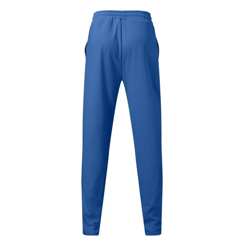 Men’s Casual Drawstring Pants with Pockets