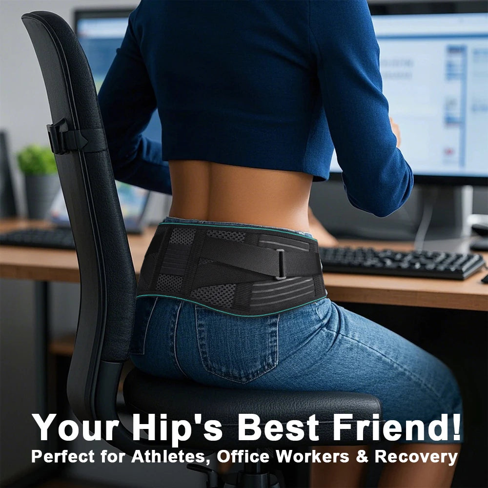 Adjustable Lumbar Support Back Brace
