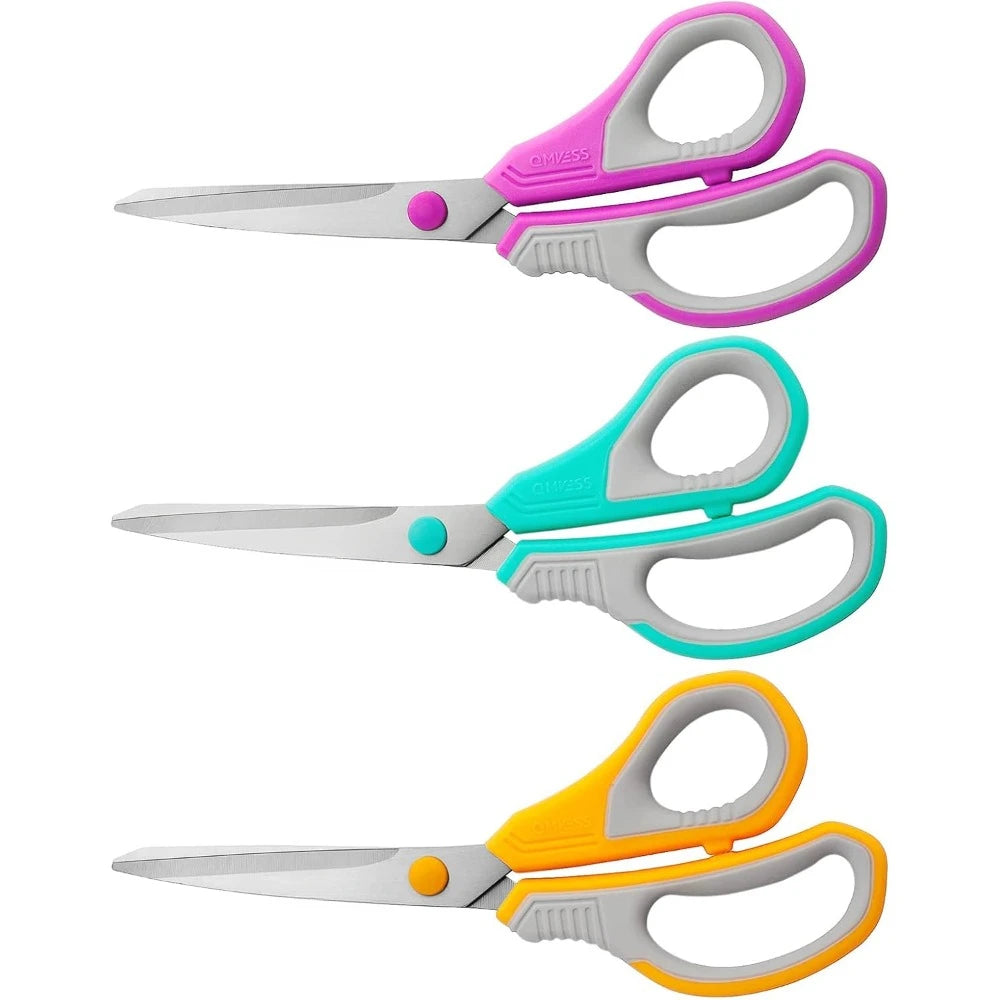 8.5" All-Purpose Scissors 3 Pack Set