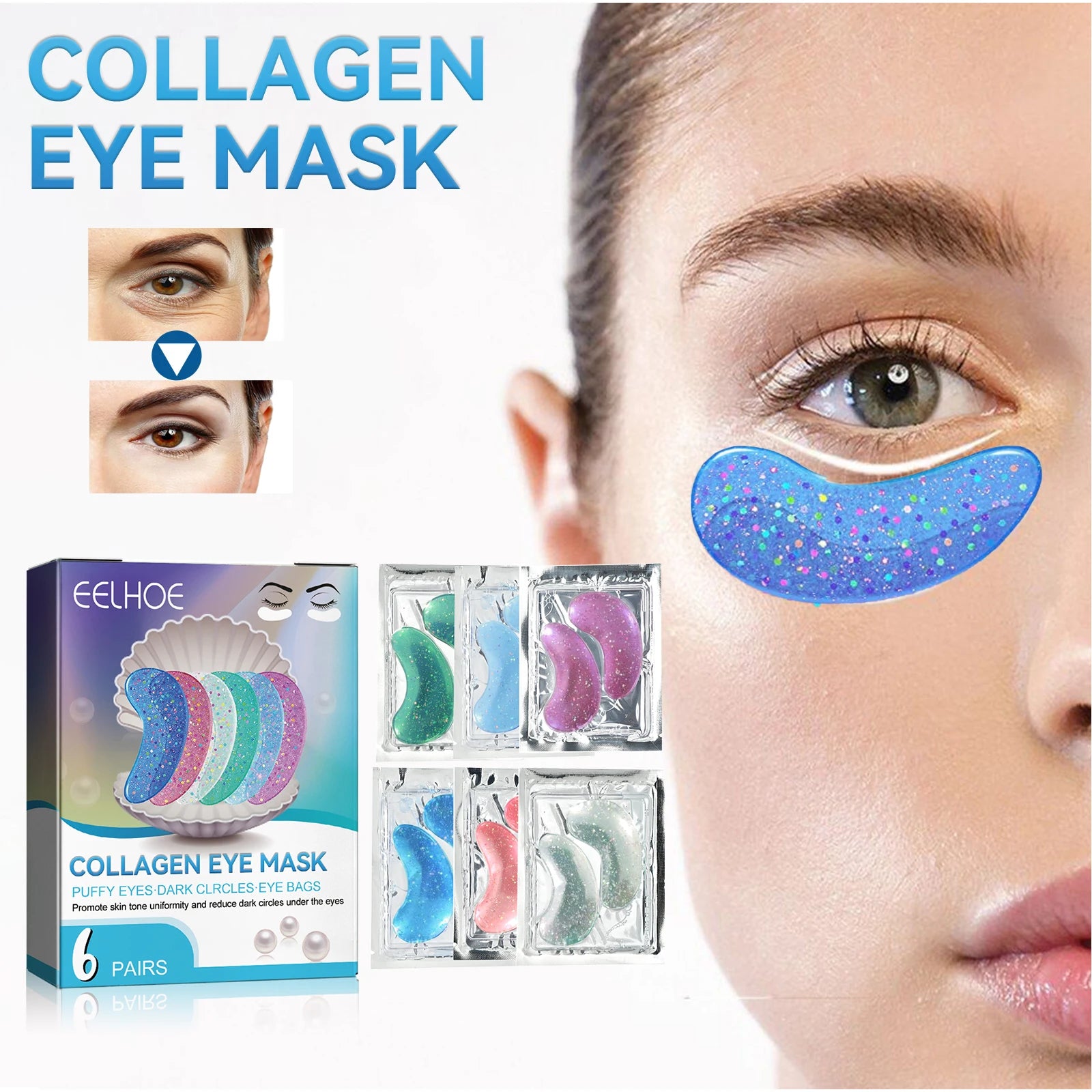 EELHOE Collagen Lifting Eye Masks