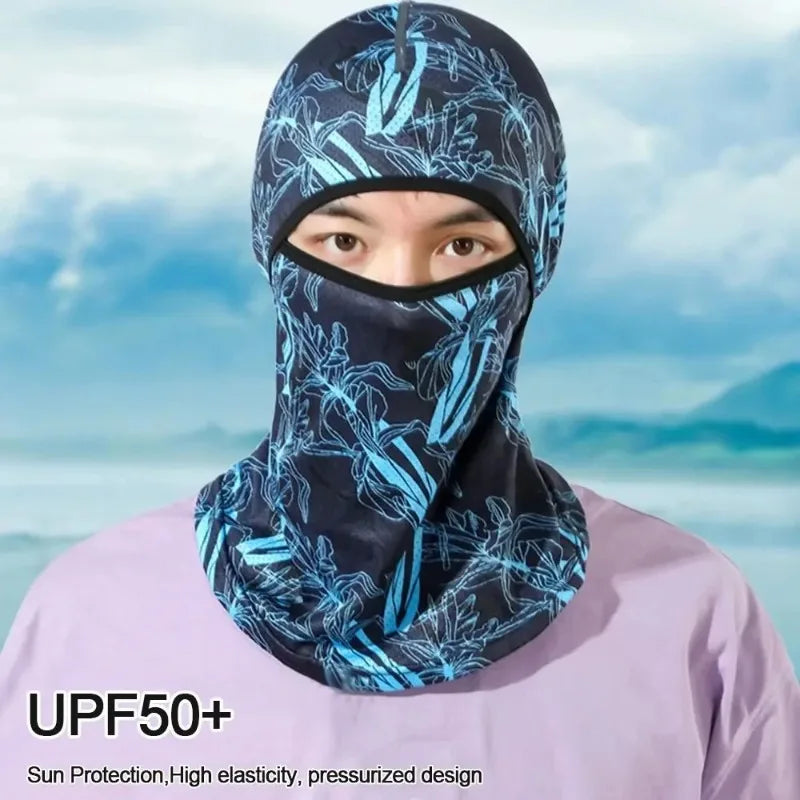 Summer Ice Silk Cooling Cycling Balaclava