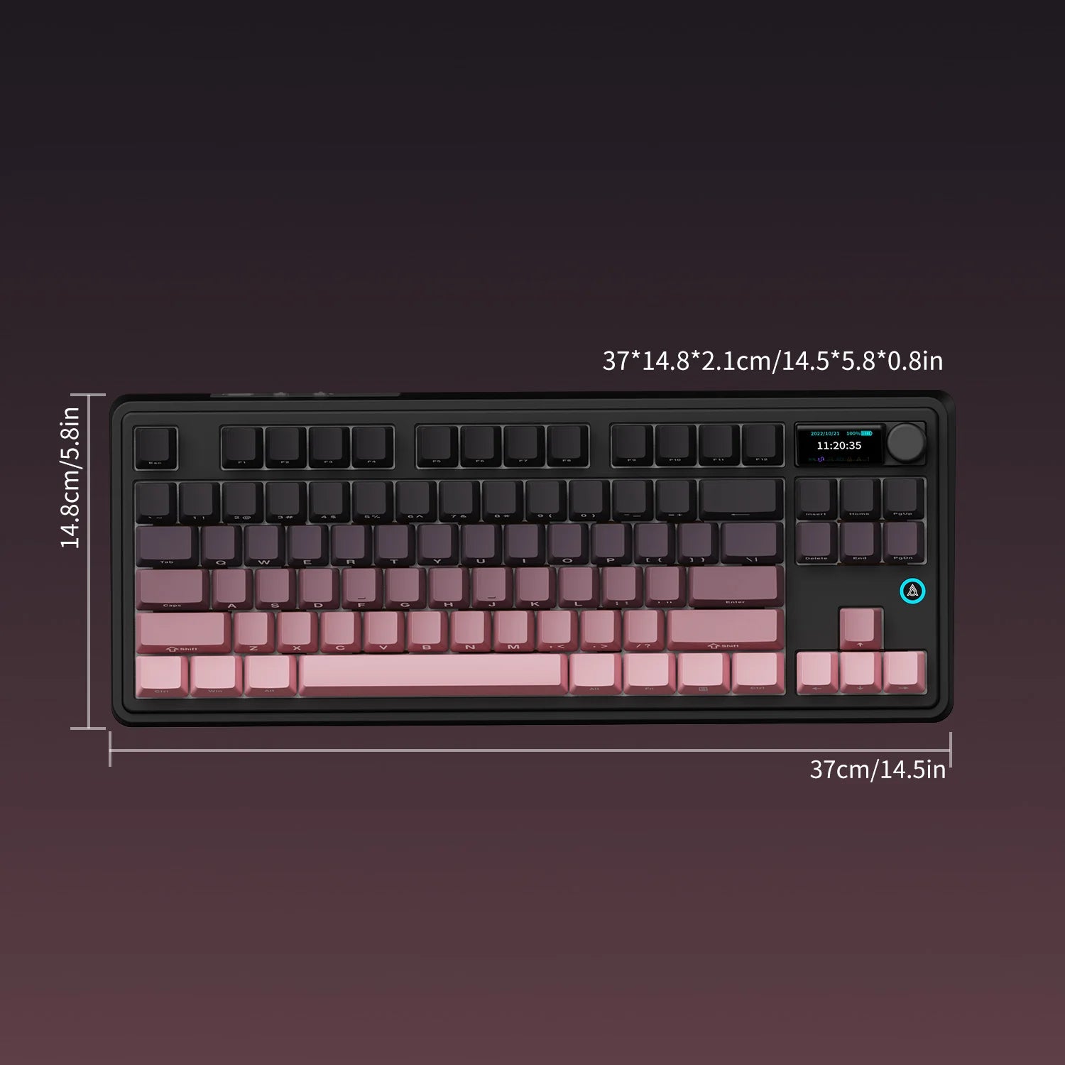 AJAZZ AK870 Magnetic Wireless Keyboard