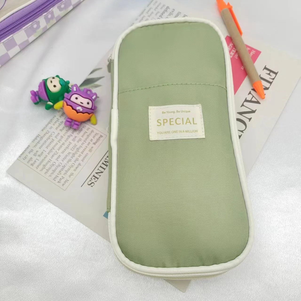 Retractable Pencil Case Large Capacity Box