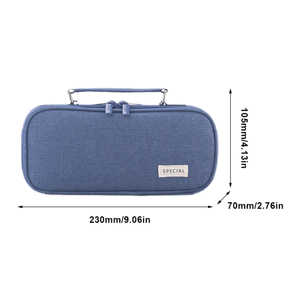 Multifunction Pencil Bag with Handle Case