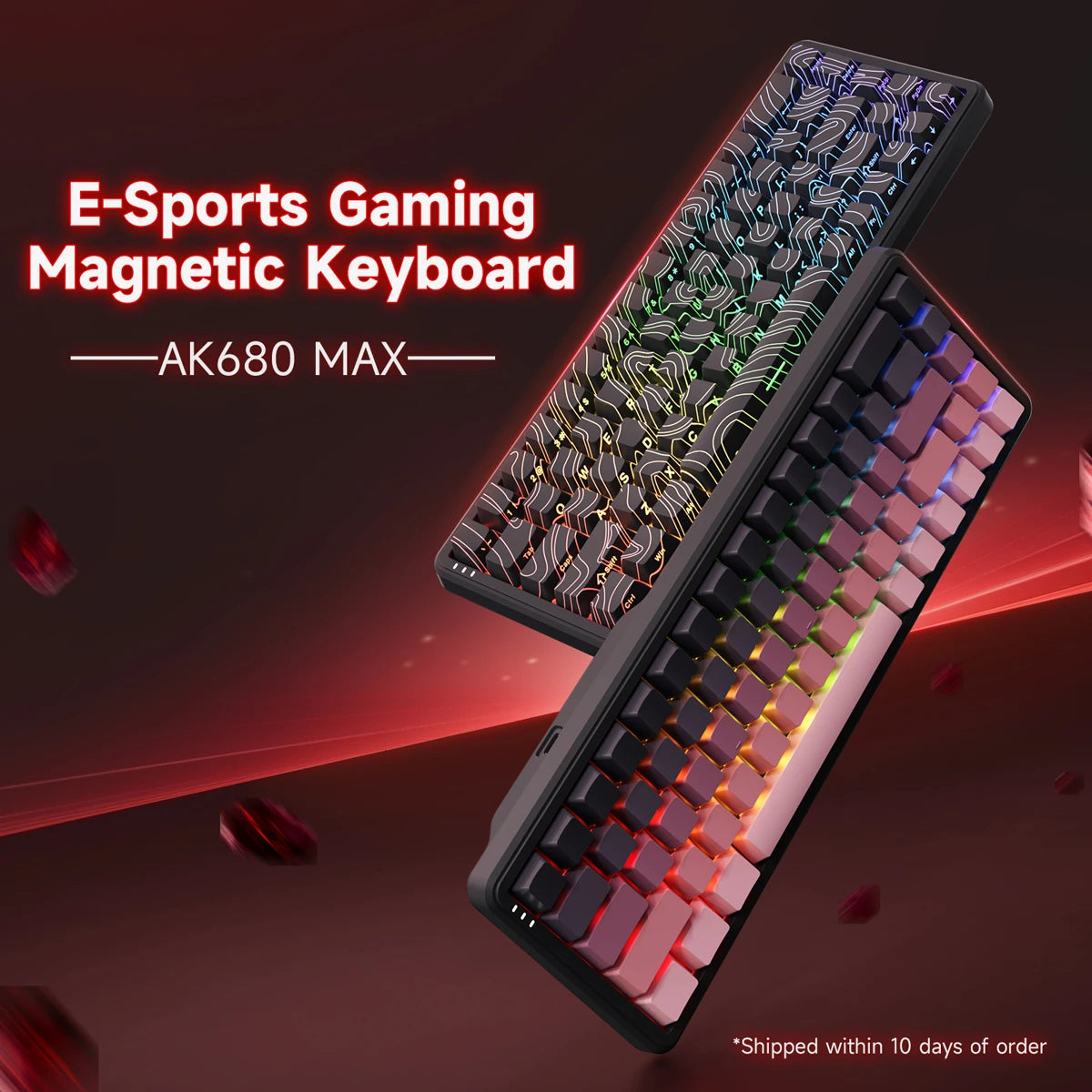 AJAZZ AK680MAX Wired Mechanical Keyboard