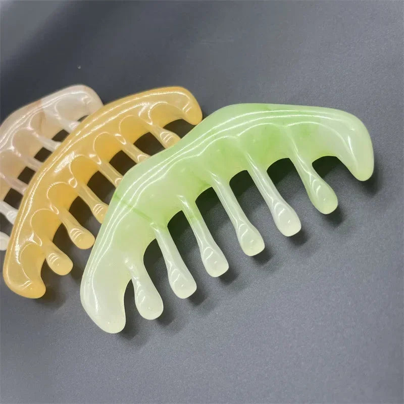 Resin Gua Sha Head & Body Massage Comb