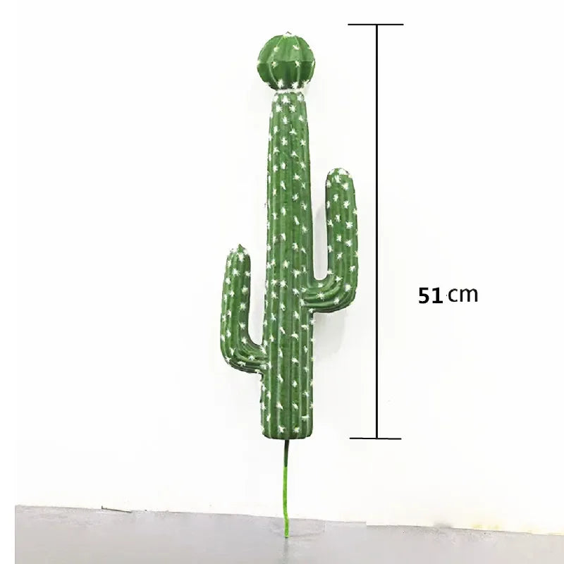 Large Faux Cactus Plant for Home Decor