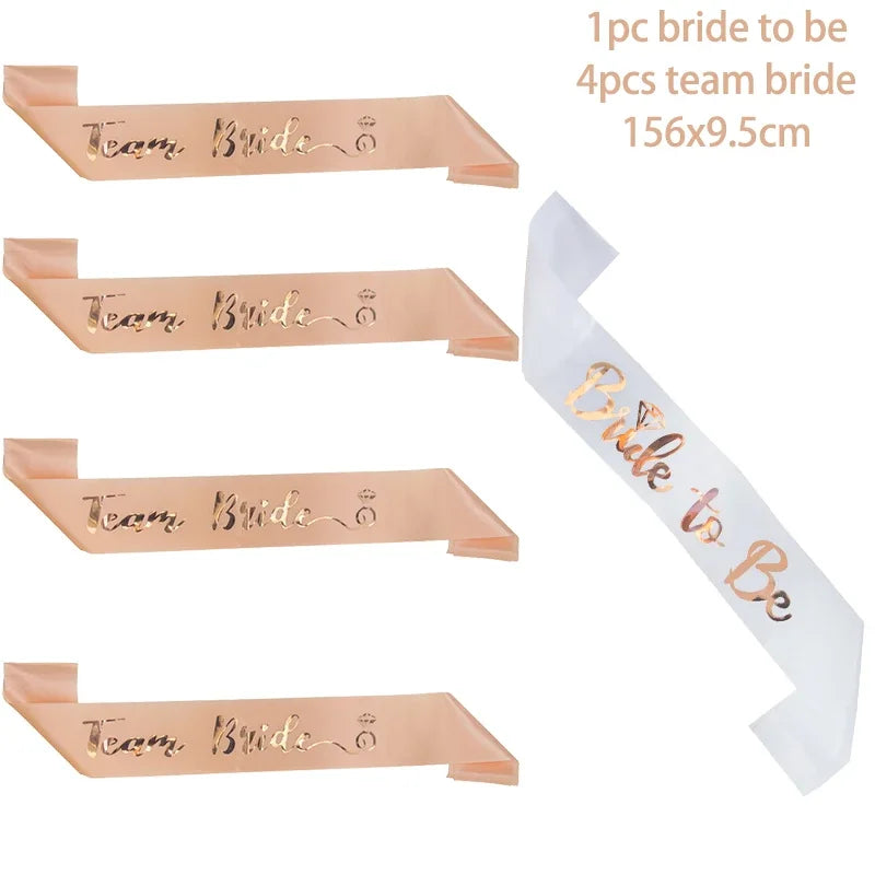 Bridal Shower Satin Sash Bride To Be