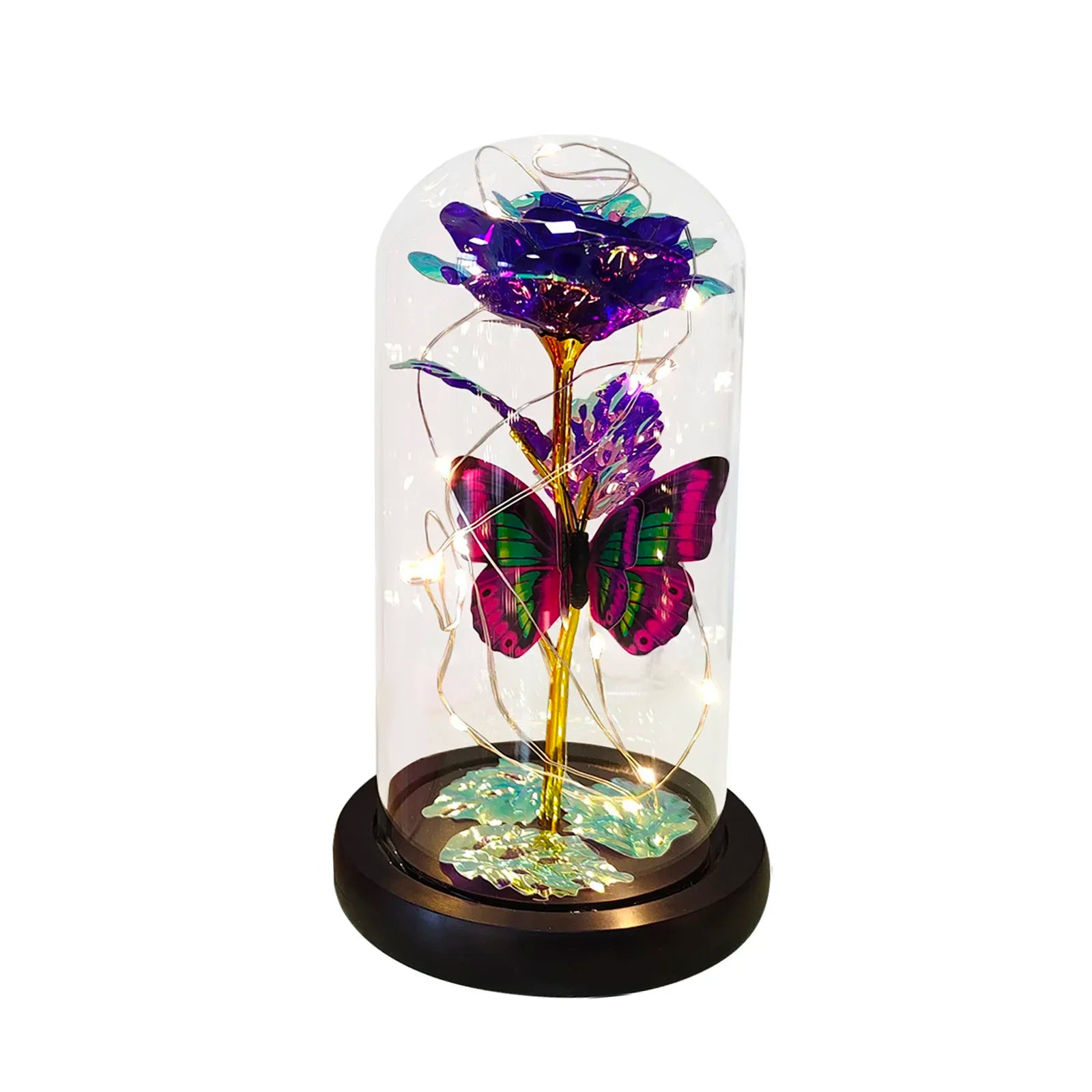 Galaxy LED Rose Beauty & Beast Gift Decor
