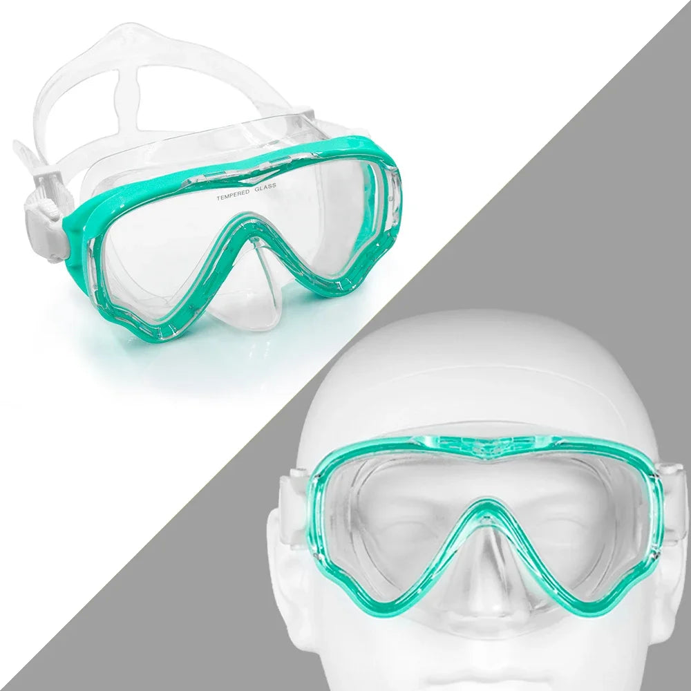 Big Frame Kids Swimming Goggles Anti Fog