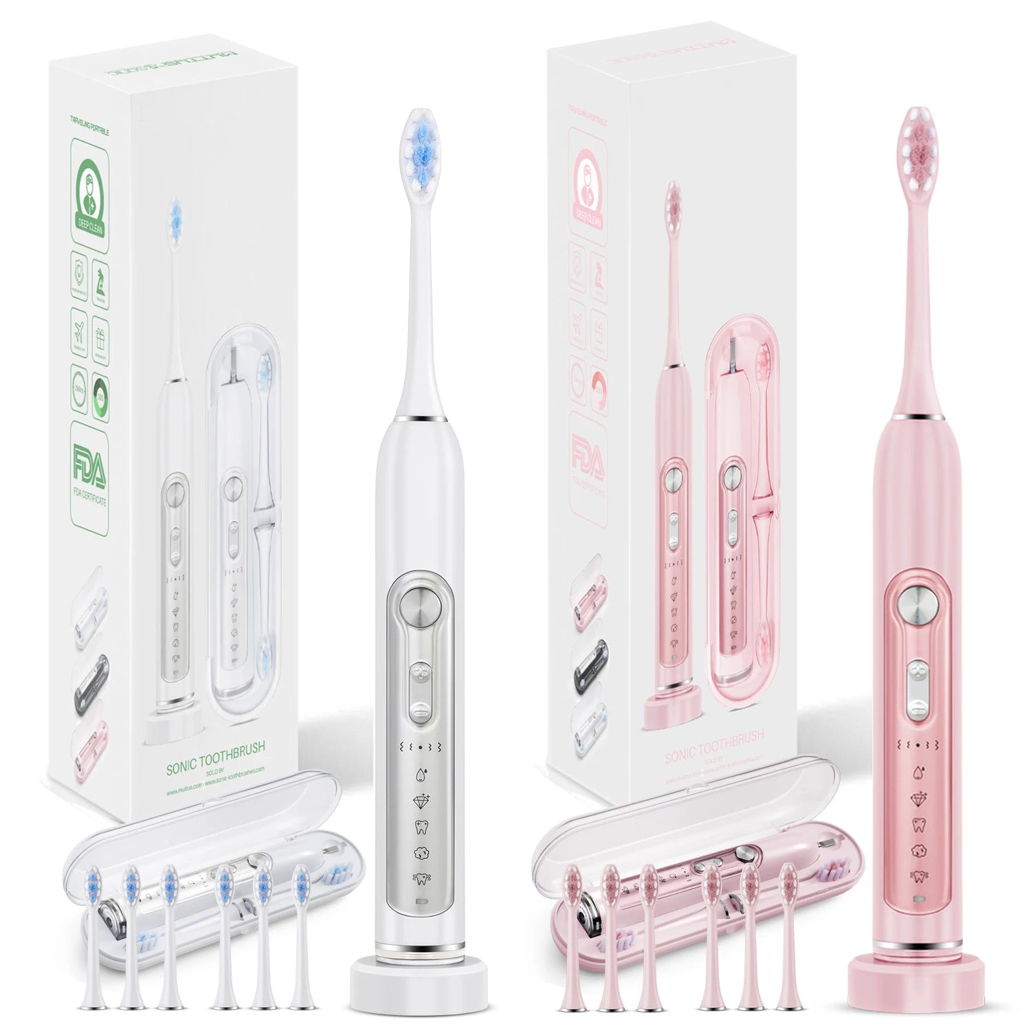 SUBORT S7 Sonic Electric Toothbrush Set