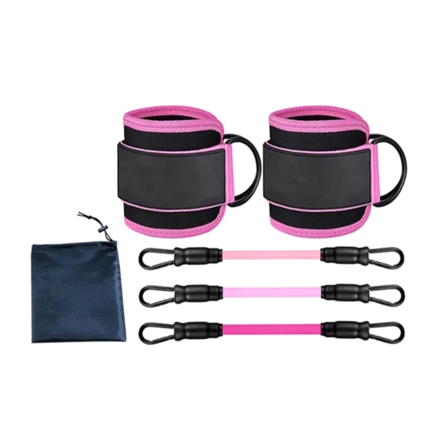 Ankle Strap Glute & Leg Bands Set