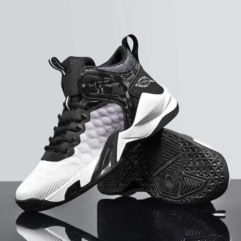 Men's Breathable Non-Slip Basketball Sneakers