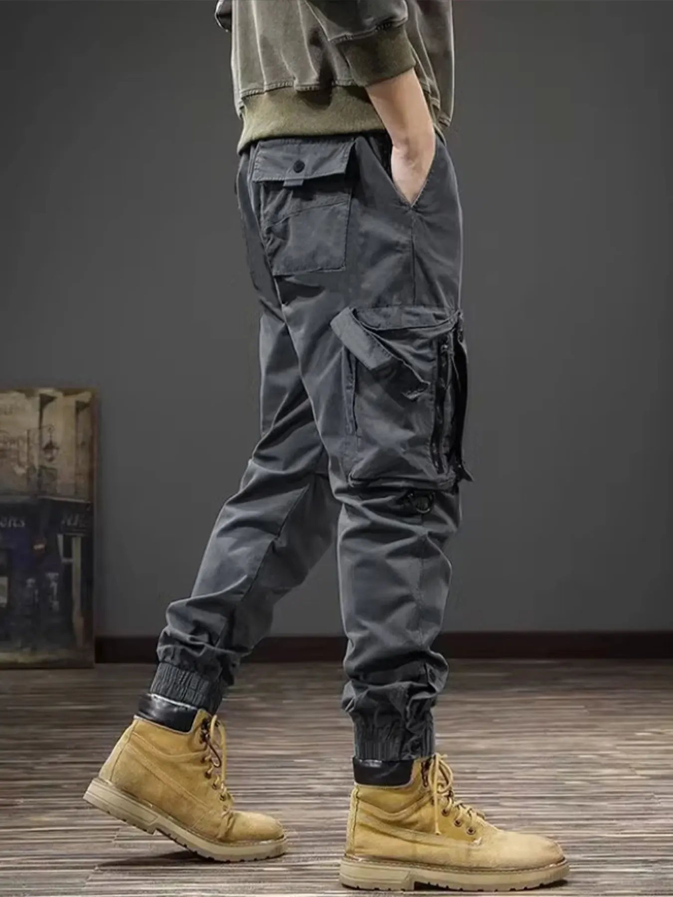Men’s Fashion Joggers Casual Cargo Pants